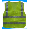 Orangenfarbenes Mesh-Hi-Visibility-Sicherheitsbekleidung